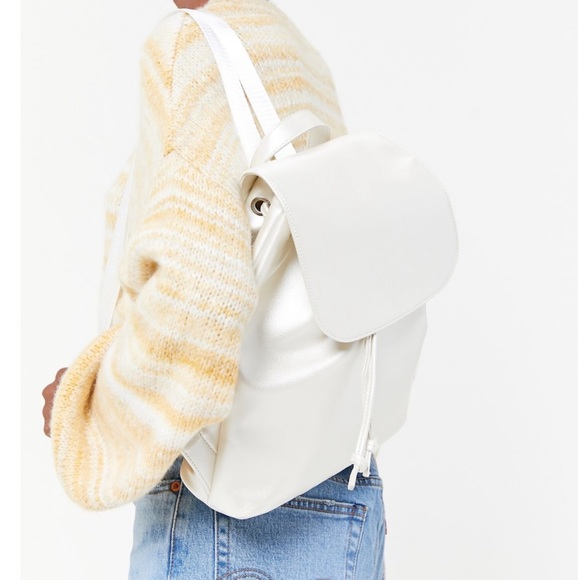 NWOT URBAN OUTFITTERS FAUX LEATHER MINI BACKPACK - Picture 3 of 8